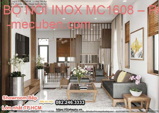 BỘ NỒI INOX MC1608 – PASSION