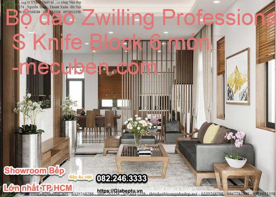 Bộ dao Zwilling Professional S Knife Block 6 món
