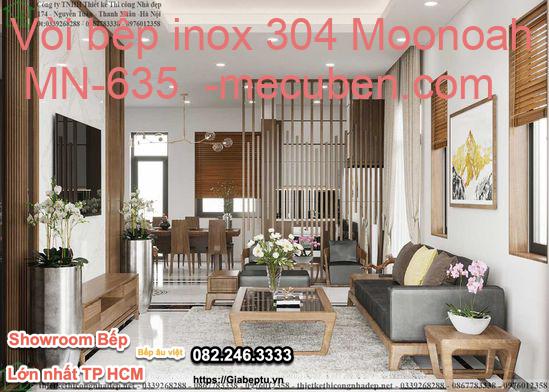 Vòi bếp inox 304 Moonoah MN-635 